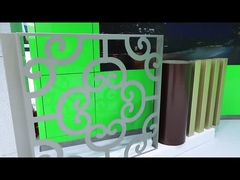 Op maat gemaakte airconditioner Buitenste kap Aluminium fineer Op maat gemaakt als nodig