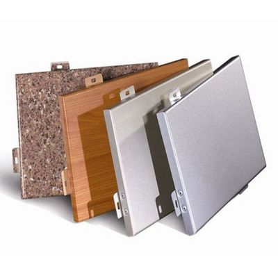 Moderne aluminium solide panelen voor binnenruimten en daarbuiten