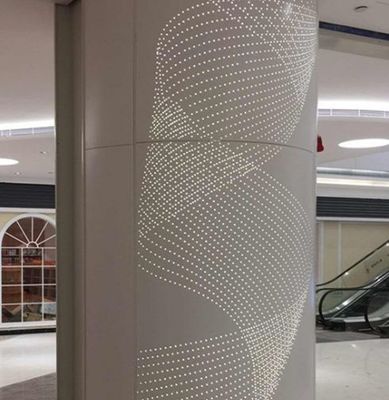 Aluminium legering Aluminium veneer paneel Bouwmaterialen Op maat gemaakte aluminium massief paneel