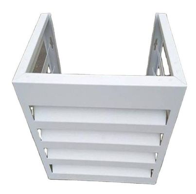Gepersonaliseerde dikte airconditioner buitenste kap Aluminium fineer