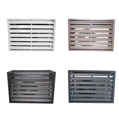 Gepersonaliseerde dikte airconditioner buitenste kap aluminium fineer voor en modern ontwerp