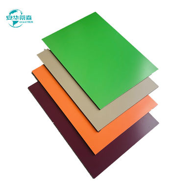 Solid Color 3mm Composite Panel Weerbestand Sandwich Acp Panel 1220mm 1250mm