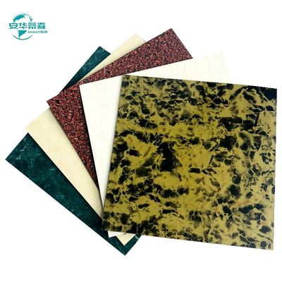 PE-coating marmer ACP 2 mm 3 mm aluminiumcomposite panelen voor verschillende marmerpatronen