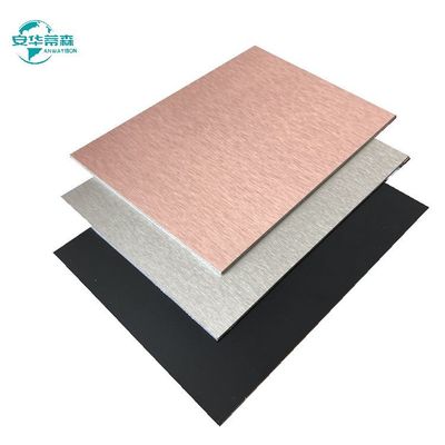 2440mm Brandvrije aluminiumcomposite panelen Aluminium geïsoleerde sandwich panelen ISO9001
